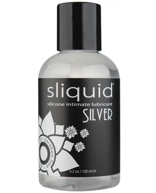 Sliquid Silver Silicone Lube Glycerine & Paraben Free - 4.2 oz Sliquid LLC