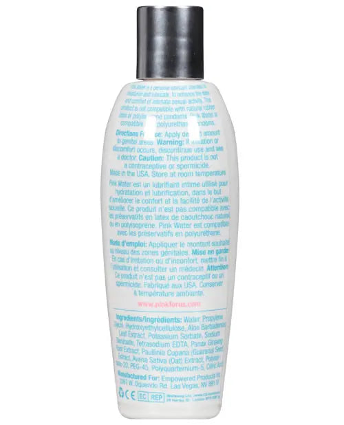 Pink Water Lube - 4.7 oz Flip Top Bottle Empowered Products