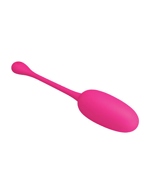 Pretty Love Knucker Remote Egg Vibe - Neon Pink