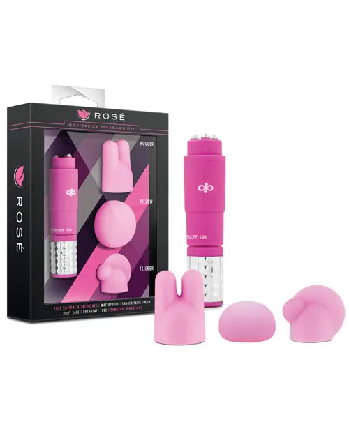 Blush Rose Revitalize Massage Kit - Pink Blush Novelties