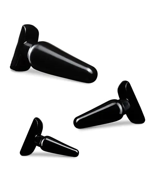 Blush Anal Adventures Basic Plug Kit - Black Blush Novelties