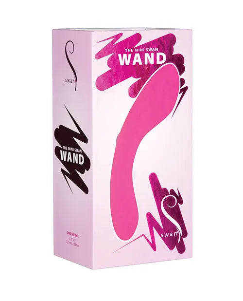 Mini Swan Wand Vibrator | 4.75" G Spot Vibrator | Waterproof Clit Vibrator | Best Vibrator for Women B.M.S. Enterprises