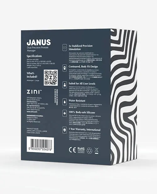 Zini Janus Anti Shock - Large Black Bonner Trading Usa INC