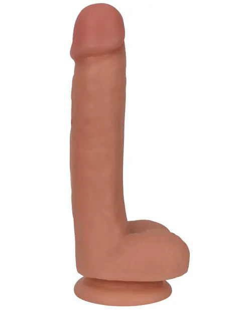 Curve Toys Large Dildo | Thinz 7" Big Dildo with Balls | Slim Vanilla Suction Cup Dildo Curve Toys C/o Xr