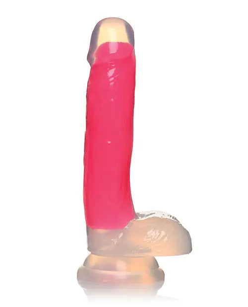 Curve Toys Large Dildo | 7" Big Dildo with Balls | Glow In The Dark Suction Cup Dildo Curve Toys C/o Xr