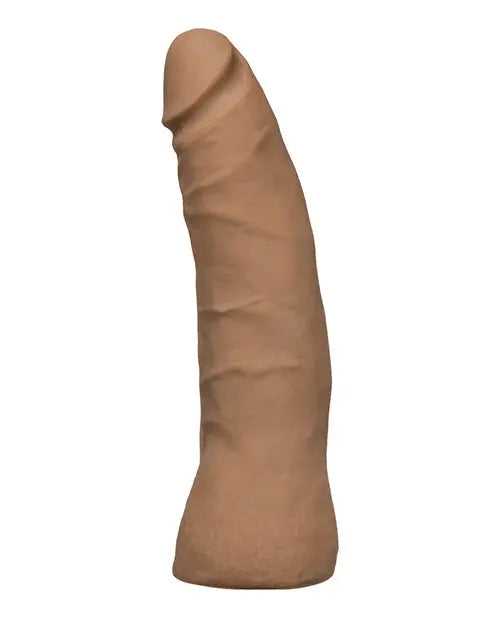 Vac-U-Lock Realistic Dildo | 7" Big Dildo | Ultraskyn Thick Large Dildo | Brown Basic Dildo Doc Johnson