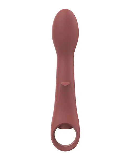 NUDE Sierra Rechargeable G-Spot Duo Vibrator - Peach Xgen