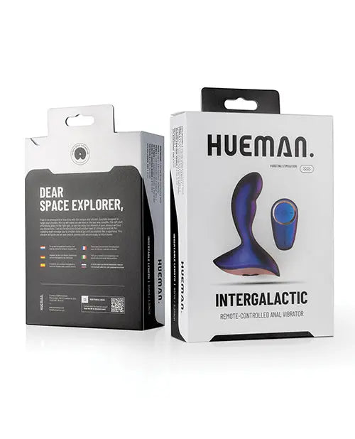 Hueman Intergalactic Anal Vibrator - Purple One-dc