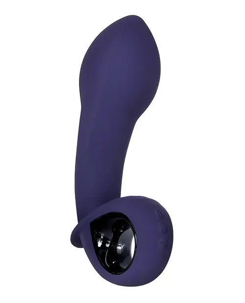 Evolved Inflatable G Rechargeable Vibrator - Purple Evolved Novelties INC