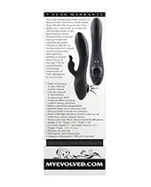 Evolved Rabbit Vibrator | Hole Triple Stimulation G Spot Vibrator | Black Clit Vibrator | Best Vibrator for Women Evolved Novelties INC