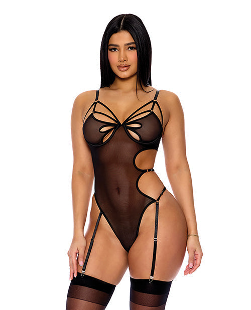 Feeling Butterflies Mesh Teddy w/Garte Forplay INC