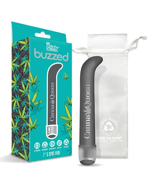 Buzzed 7" G-Spot Vibe - Canna Queen Black Global Novelties LLC