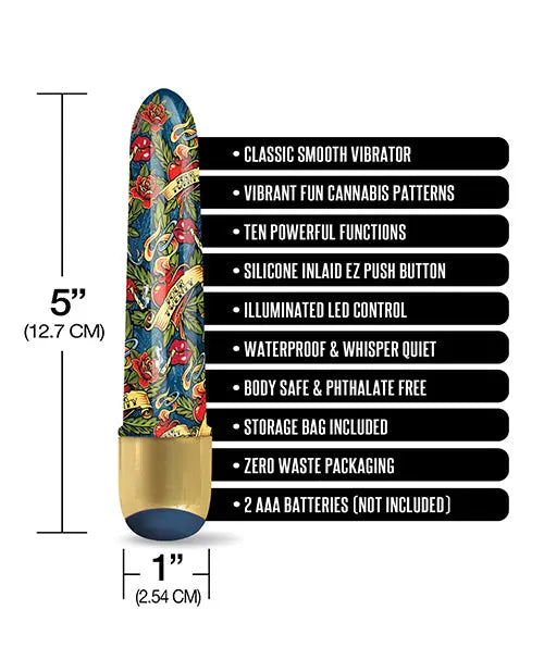 Buzzed 5" Mini Vibe - Blue Dream Global Novelties LLC