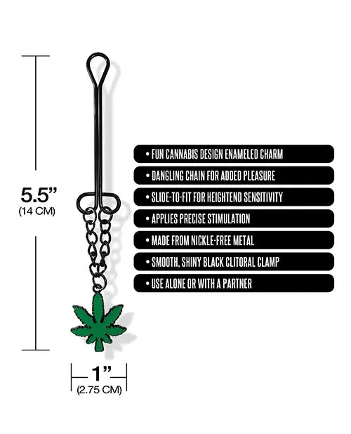 Stoner Vibes Clitoral Clamp w/Chain Global Novelties LLC