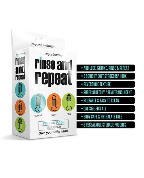 Rinse & Repeat Whack Pack Triple Play Global Novelties LLC