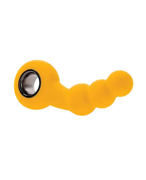 Gender X Bumble Angled Plug - Yellow Evolved Novelties INC