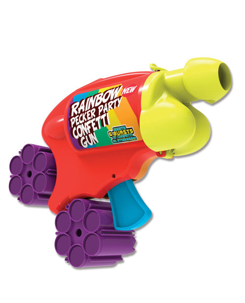 Rainbow Pecker Party Confetti Gun Hott Products