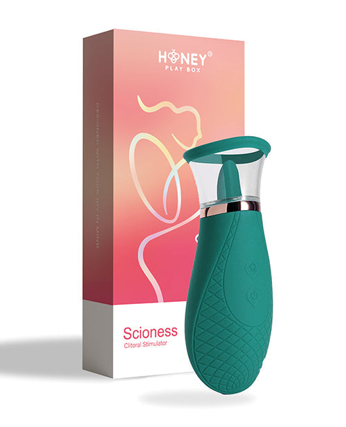 Scioness Sucking and Licking Clitoral Stimulator - Green Uc Global Trade INChoney Play B