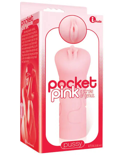 Icon Male Pocket Pink Mini Pussy Masturbator Icon Brands INC