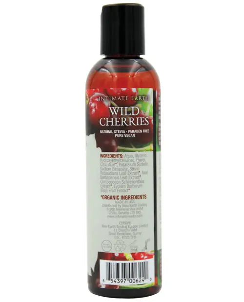 Intimate Earth Lubricant - 120 ml Wild Cherries New Earth Trading LLC