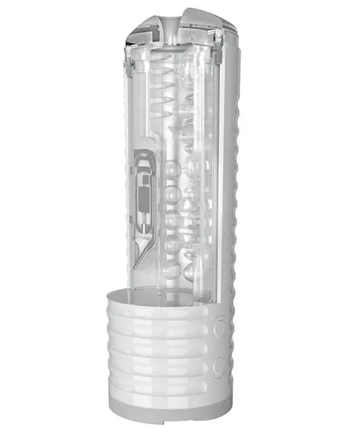 Lovense Max 2 Rechargeable Male Masturbator w/ White Case - Clear Sleeve Hytto Pte. Ltd.