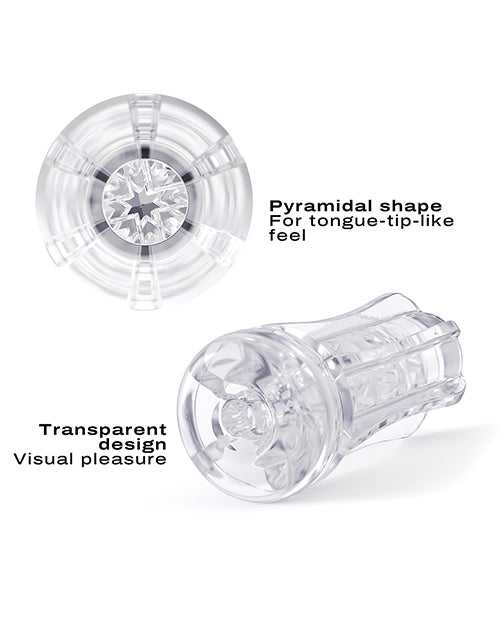 Dorcel Deep Blow Extreme Sleeve - Clear Lovely Planet