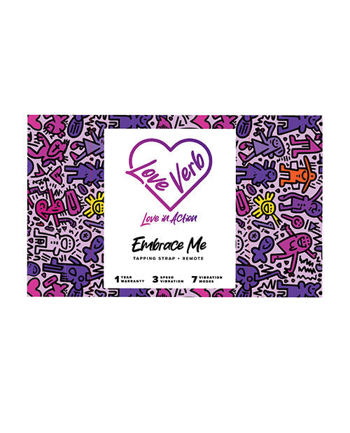 Love Verb Embrace Me Copper-Infused Tapping C-Shape - Lilac Love Verb