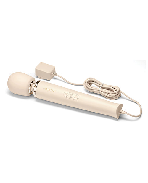 Le Wand Powerful Plug-In Vibrating Massager - Cream Cotr INC