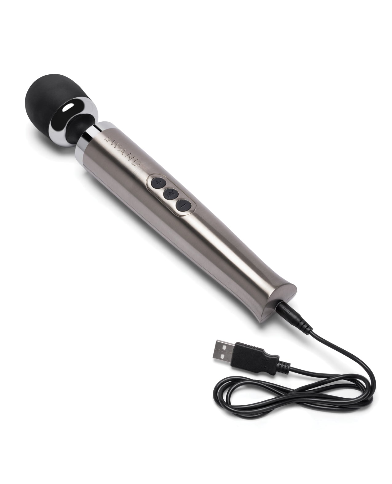 Le Wand Die Cast Rechargeable Massager - Silver Cotr INC