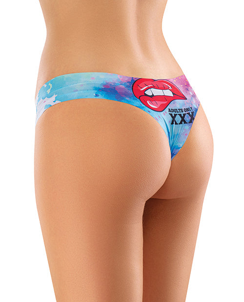 Mememe Cabal Jade Printed Thong LG
