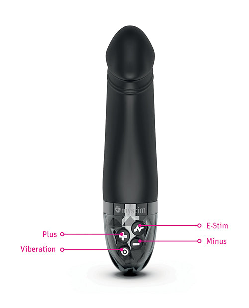 Mystim Real Deal Neal eStim Realistic Vibrator - Black Mystim Gmbh