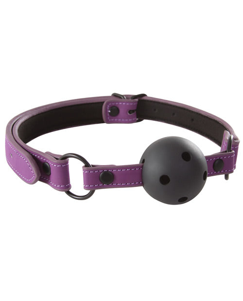 Lust Bondage Ball Gag - Purple Ns Novelties INC