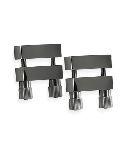 Bound V1 Nipple Clamps - Gunmetal Ns Novelties INC