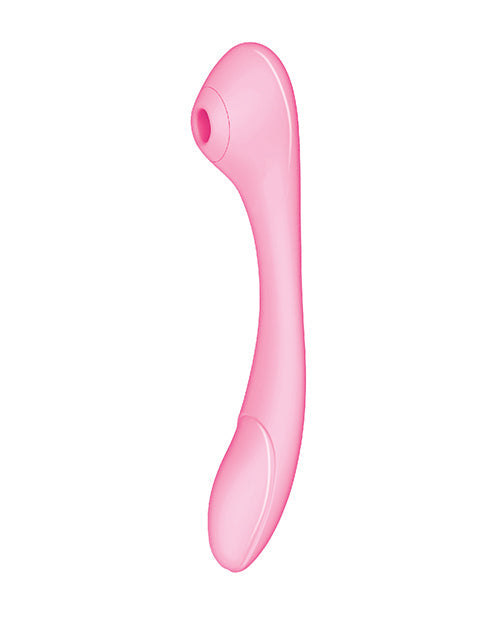 Blaze Bendable Suction Massager - Pink Nasstoys