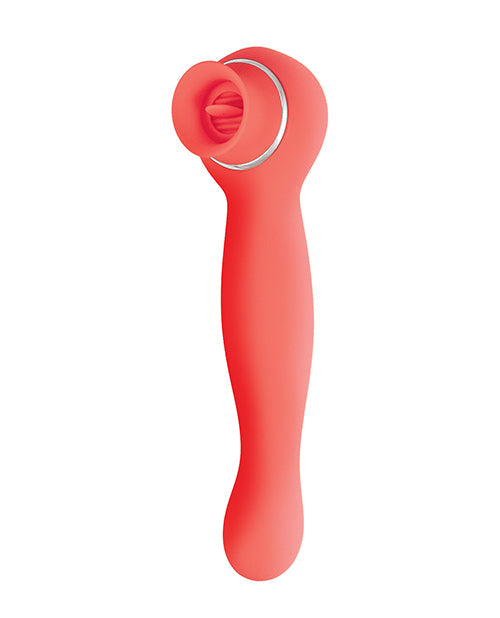 Blaze Luscious Licker Vibe - Coral Nasstoys