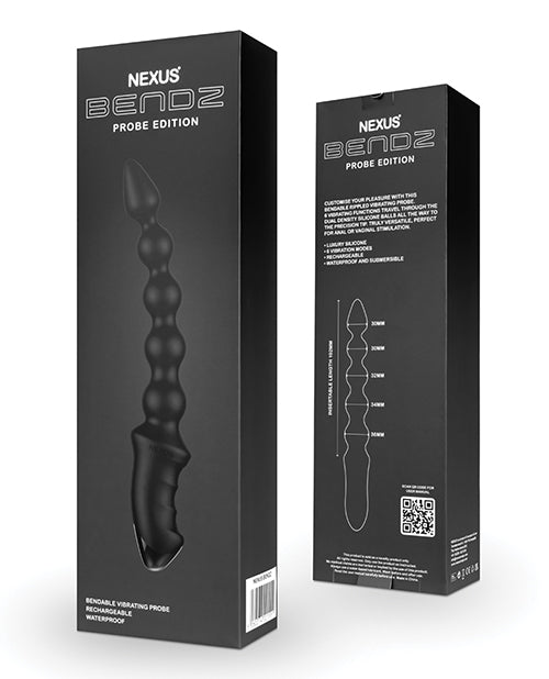 Nexus Bendz Bendable Vibrating Probe - Black Libertybelle Marketing