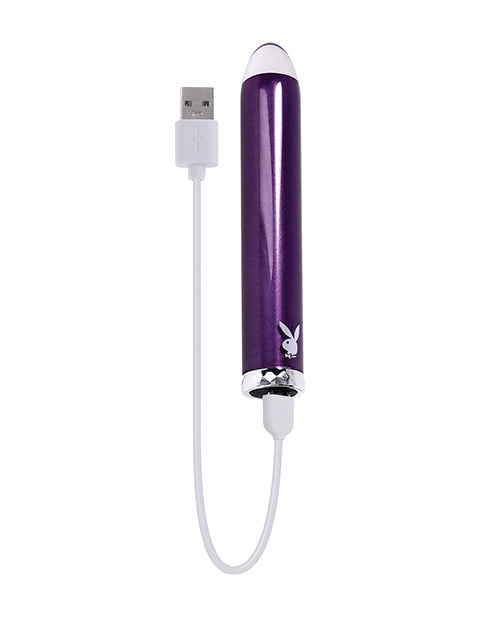 Playboy Pleasure Amethyst Vibrator - Acai Evolved Novelties INC