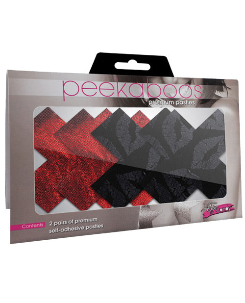 Stolen Kisses Xs - Red & Black Pack of 2 Xgen