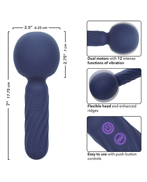 Charisma Seduction Massager - Blue California Exotic Novelties