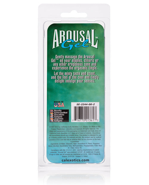 Arousal Gel - .25 oz Mint California Exotic Novelties