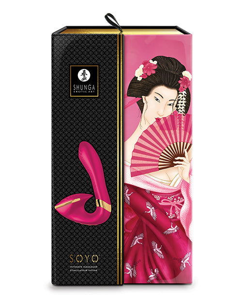 Shunga Soyo Intimate Massager - Raspberry Shunga