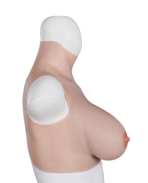 XX-DREAMSTOYS Ultra Realistic E Cup Breast Form Large - Ivory St Rubber Gmbh