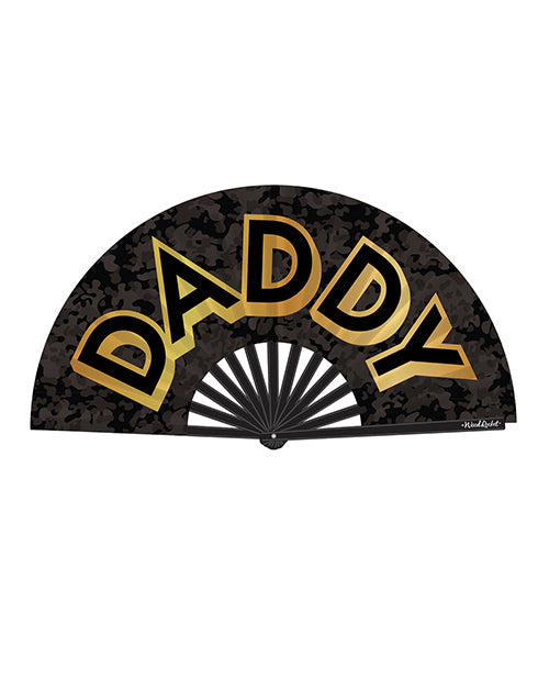 Wood Rocket Daddy Fan - Black/Gold Wood Rocket LLC