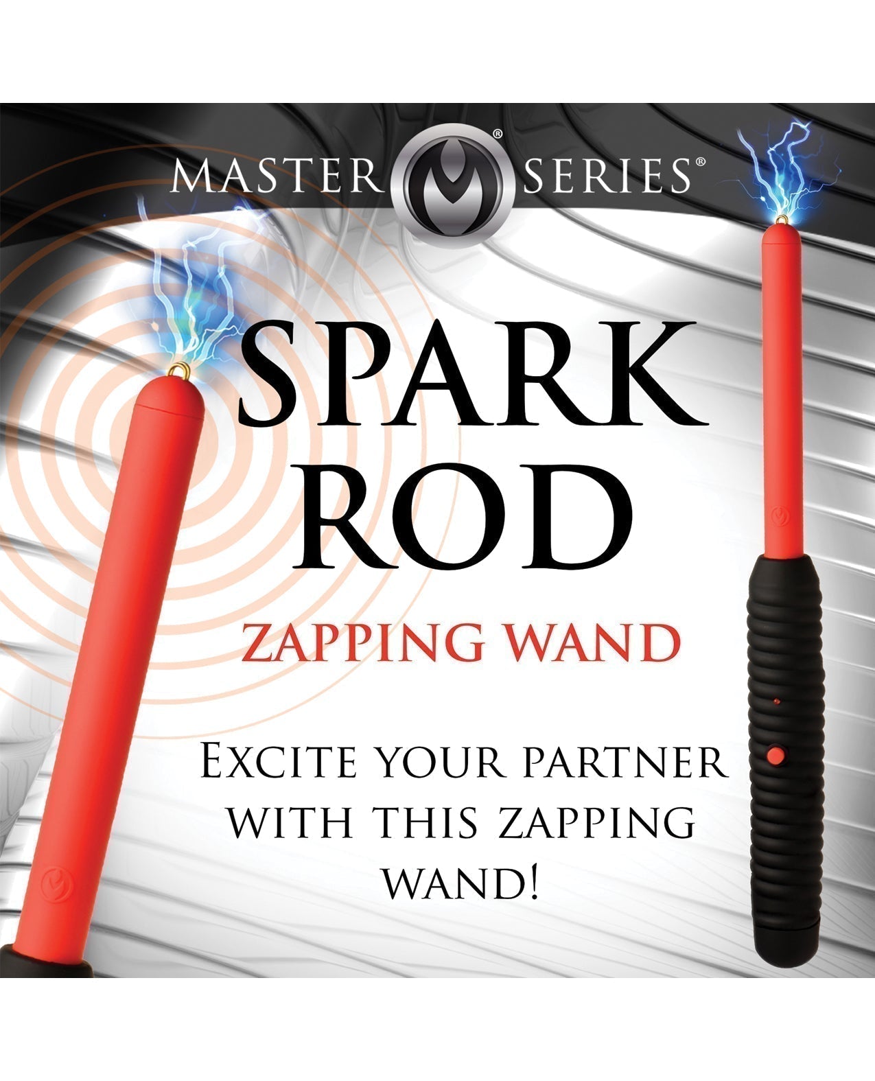 Master Series Spark Rod Zapping Wand - Red/Black Xr LLC
