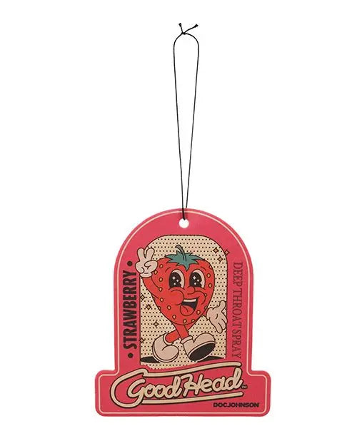 GoodHead Air Freshener - Strawberry Doc Johnson