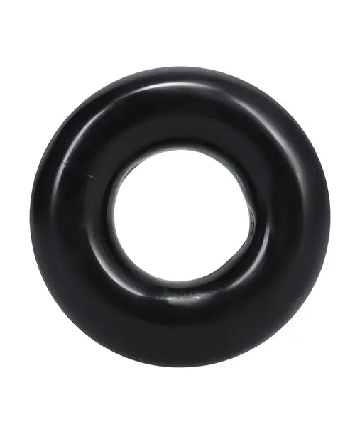 Rock Solid 3" Black Donut Ring Doc Johnson