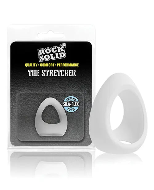 Rock Solid Stretcher Translucent Silicone Doc Johnson