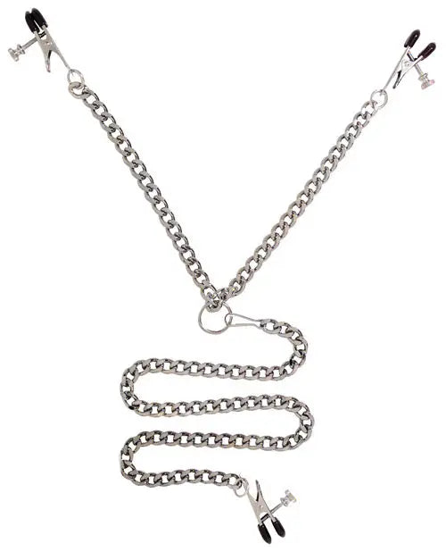 Spartacus Y-Style Broad Tip Nipple Clamps & Clit Clamp Spartacus