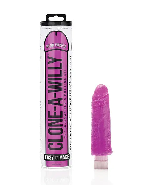 Clone-A-Willy Kit Vibrating Dildo | Neon Purple Dildo | DIY Realistic Dildo | DIY Big Dildo | Large Dildo Empire Labs
