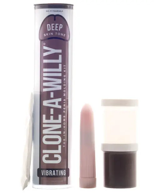 Clone-A-Willy Kit Vibrating Dildo | Deep Tone Realistic Dildo | Homemade Large Dildo Empire Labs